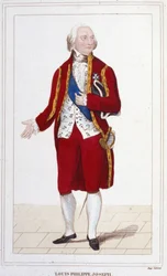 Portrait of Louis Philippe II Joseph, Duke of Orléans and Chartres, Known as Philippe Égalité
