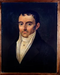 Portrait of Ludovico Antonio Brizzi, Italian Musician (19th Century)