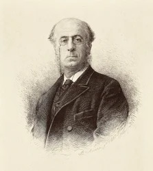 Portrait of Manuel Silvela y la Vielleuze, Spanish politician