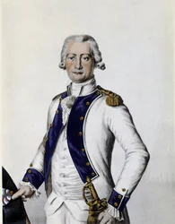 Portrait of Marquis de Lostanges, Captain in the Forez Regiment in 1786