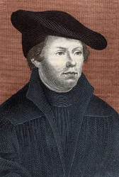 Portrait of Martin Luther, German religious reformer