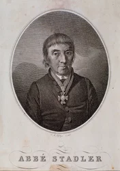 Portrait of Maximilian Stadler (engraving)