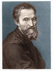 Portrait of Michelangelo Buonarroti
