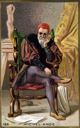 Portrait of Michelangelo Buonarroti