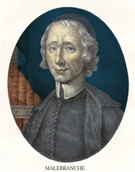 Portrait of Nicolas Malebranche, French Philosopher and Theologian