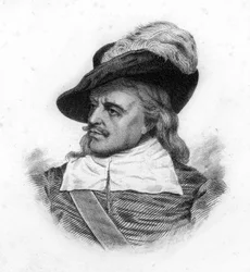 Portrait of Oliver Cromwell (1599-1658), English statesman