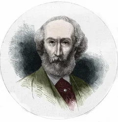 Portrait of Paul de Musset, French man of letters (1804-1880)