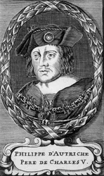 Portrait of Philip of Austria, father of Charles V