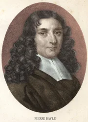 Portrait of Pierre Bayle French Philosopher and Writer (1647-1706)