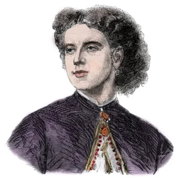 Portrait of Rosine Bloch (1844-1891) French Mezzo-soprano singer