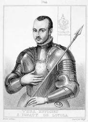 Portrait of Saint Ignatius of Loyola, Founder of the Society of Jesus (1491-1556)