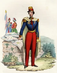 Portrait of Thomas Robert Bugeaud (1784-1849), Duke of Isly, Marshal of France. In 