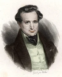 Portrait of Victor Hugo, Young Man