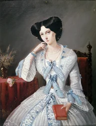 Portrait of Virginia Oldoini Verasis, Countess of Castiglione