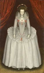 Portrait of a Woman, probably Ann Finch, Lady Twysden (1574-1638)