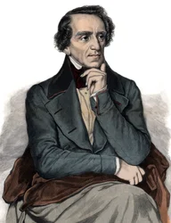 Portrait of Giacomo Meyerbeer (1791-1864) - Engraving