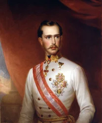Portrait of the Emperor of Austria Francis Joseph I. Anonymous Painting. Risorgimento Museum, Milan