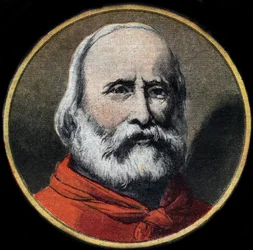 Portrait of the Italian military and politician Giuseppe Garibaldi (1807-1882)