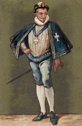 Portrait of the King of France Henry III (1551-1589)