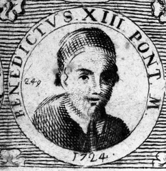 Portrait of Pope Benedict XIII (1724-1730)