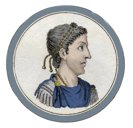 Portrait of the Roman Emperor Flavius Honorius (384-423)