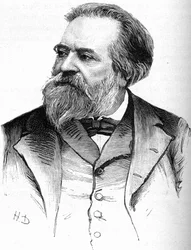 Portrait of the Writer Paul Bocage (1822-1887)