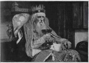 Portrait of the King of Thule from Van der Ouderaa