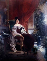 Privacy, the lady with the dog