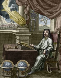 René Descartes (1596-1650), French philosopher and mathematician.