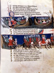 Representation of Charlemagne During His Conquests