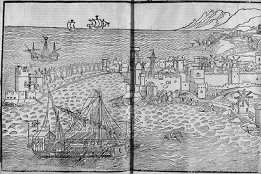 Rhodes - in "The Holy Pilgrimages" by Bernhard von Breidenbach