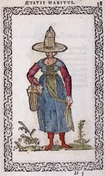 Rustic Woman of Bresse - in 