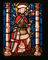 Saint Florian with Lance and Shield