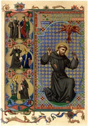Saint Francis of Assisi Receiving Stigma