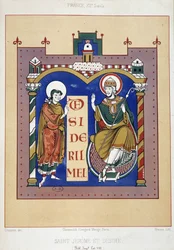 Saint Jerome and Saint Desire - based on a 12th century French document