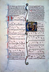 Sheet Music: Page from a Recueil de Poesie Lyrique