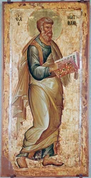 St Matthew the Evangelist (13th Century icon)
