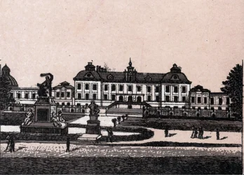 Stockholm, Sweden: view of the castle of Drottningholm