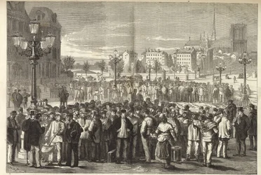 The Mâcon fair on the Place de l