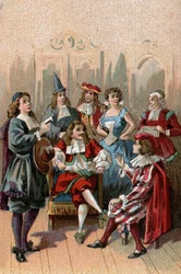 The Theatre in the Ages: Jean Baptiste Poquelin, known as Moliere, and His Troupe