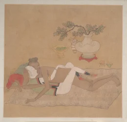 Tartar Officer with Blonde Lady