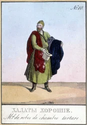 Tartar Dressing Dealer in Russia in the 19th Century