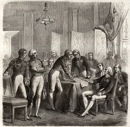 The 1834 alliance between the United Kingdom, France, Spain, and Portugal to enforce the Concession of Evoramonte - In the face of Don Carlos