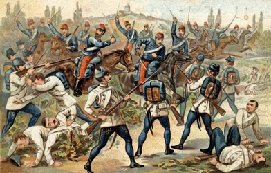 The Battle of Solferino (June 24)