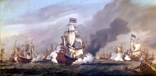 The Battle of the Four Days from 11 to 14 June 1666 during the Second Anglo-Dutch War.