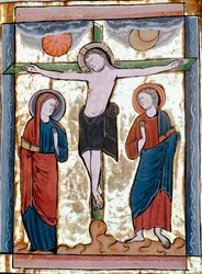 The Crucifixion Miniature from 