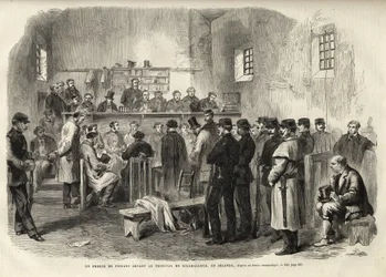 The Fenian Insurrection, Inquest on Mr Cleary in the Courthouse at Kilmallock - 1867