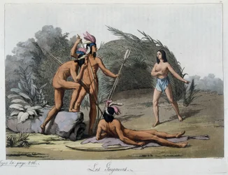 The Guijanas, Indians of Paraguay. In "The old and modern costume"