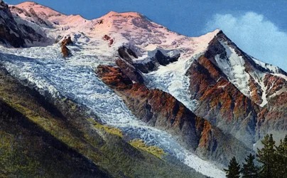 The Mont Blanc Chain from Le Brevent, Chamonix