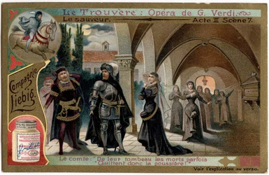 The Save Act II scene 7. Illustration for the opera 